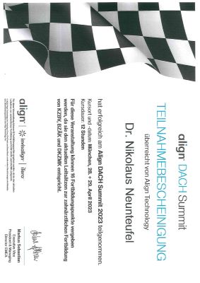 Aligner Auszeichnung