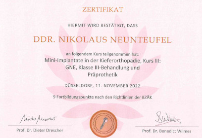 Zertifikat