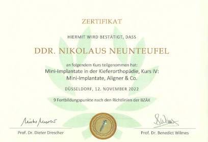Zertifikat